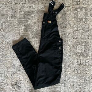 Fjällräven Vardag Dungarees Women’s Size Small in Black. NWOT